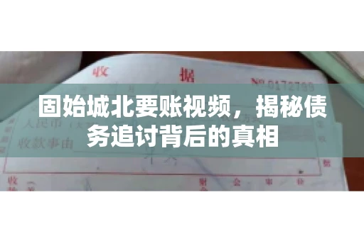 固始城北要账视频，揭秘债务追讨背后的真相