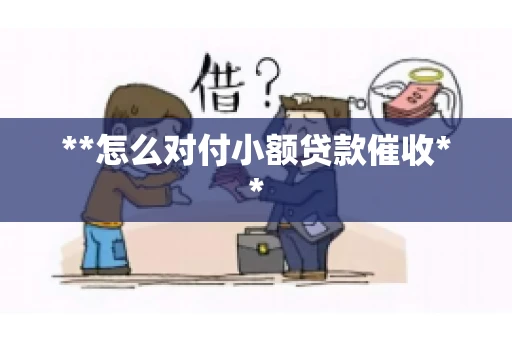 **怎么对付小额贷款催收**