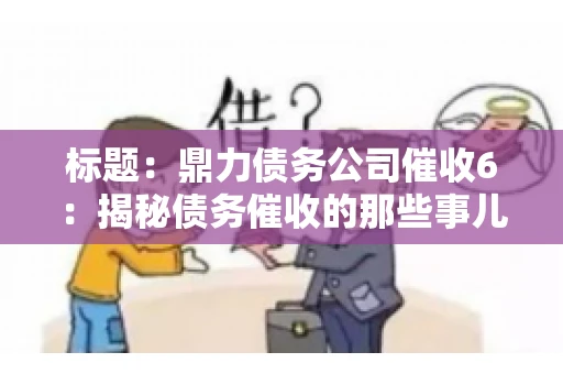 标题：鼎力债务公司催收6：揭秘债务催收的那些事儿